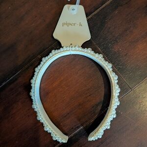 New Piper K Pearl-Studded Hairband